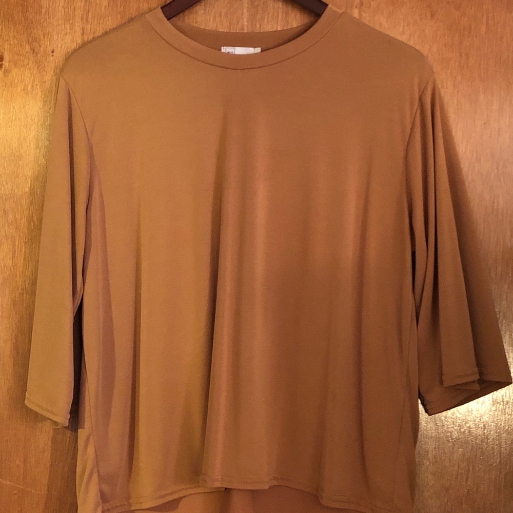 Deep Gold Roolee blouse.